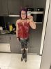 Sistawendy in her Devil Girl outfit at WGT