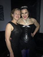 my 50th birthday: wyvern on the left, nun on the right